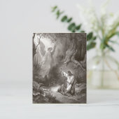 イエス・アゴニー・イン・ザ・ガーデン宗教的はがき ポストカード (スタンド正面)