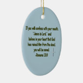 イエス·ア·ロード セラミックオーナメント (右)