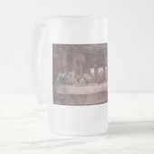 イエス「イェスワ」最後の晩餐、レオナルド・ダ・ヴィンチ フロストグラスビールジョッキ (正面左)