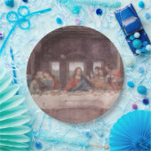 イエス「イェスワ」最後の晩餐、レオナルド・ダ・ヴィンチ ペーパープレート (パーティー)