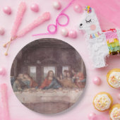 イエス「イェスワ」最後の晩餐、レオナルド・ダ・ヴィンチ ペーパープレート (パーティー)