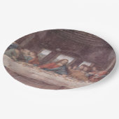 イエス「イェスワ」最後の晩餐、レオナルド・ダ・ヴィンチ ペーパープレート (アングル)