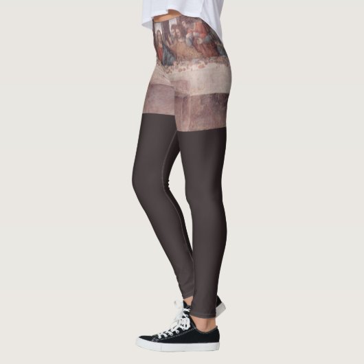 イエス「イェスワ」最後の晩餐、レオナルド・ダ・ヴィンチ レギンス (左)