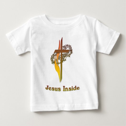 イエス・インサイド ベビーTシャツ (正面)