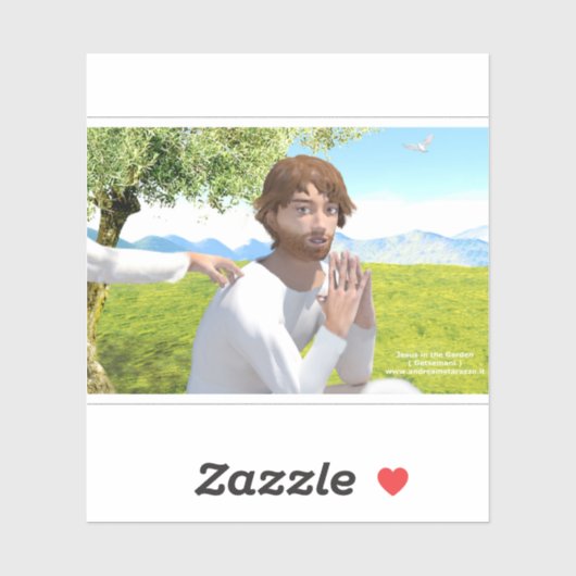 イエス・イン・ザ・ガーデン( Getsemani ) シール (シート)