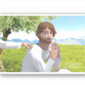 イエス・イン・ザ・ガーデン( Getsemani ) シール (正面)