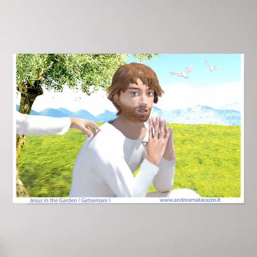イエス・イン・ザ・ガーデン( Getsemani ) ポスター (正面)