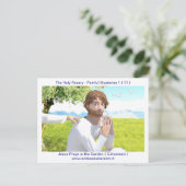 イエス・イン・ザ・ガーデン( Getsemani ) ポストカード (スタンド正面)