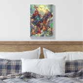 イエス・イン・スカイ キャンバスプリント (インサイチュ (寝室))