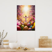 イエス・イースター復活 ポスター (キッチン)