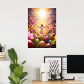 イエス・イースター復活 ポスター (ホームオフィス)