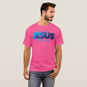 イエス・ウェイ真実の人生ヨハネ146キリスト教の聖書のヴァース Tシャツ (正面フル)