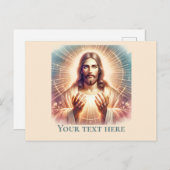 イエス・ウェルカム・ハンズウォーター・カラー ポストカード (正面/裏面)