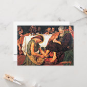 イエス・ウォッシング・ピーターの足 カード (正面/裏面インサイチュ)