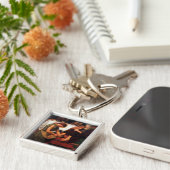 イエス・ウォッシング・ピーターの足 キーホルダー (側面)