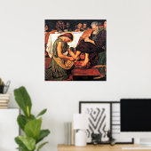 イエス・ウォッシング・ピーターの足(2) ポスター (ホームオフィス)