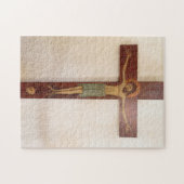 イエス·オン·ザ·クロス·アート ジグソーパズル (横)