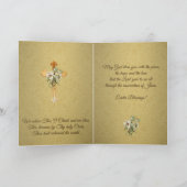 イエス・カトリック復活祭の宗教復活 シーズンカード (内部)