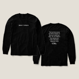 イエス>カルチャーベラキャンバス長袖ティー トライブレンドTシャツ