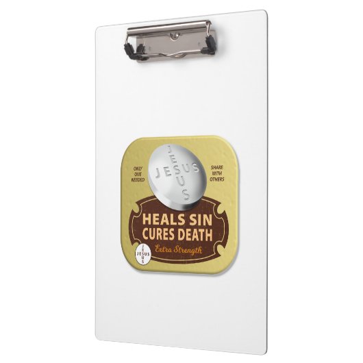 イエス・カーレスはキリスト教の信仰の神をタブレット クリップボード (左)