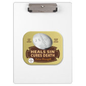 イエス・カーレスはキリスト教の信仰の神をタブレット クリップボード (正面)