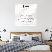 イエス キャンバスプリント (インサイチュ (寝室))