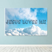 イエス キャンバスプリント (インサイチュ (ウッドフロア))