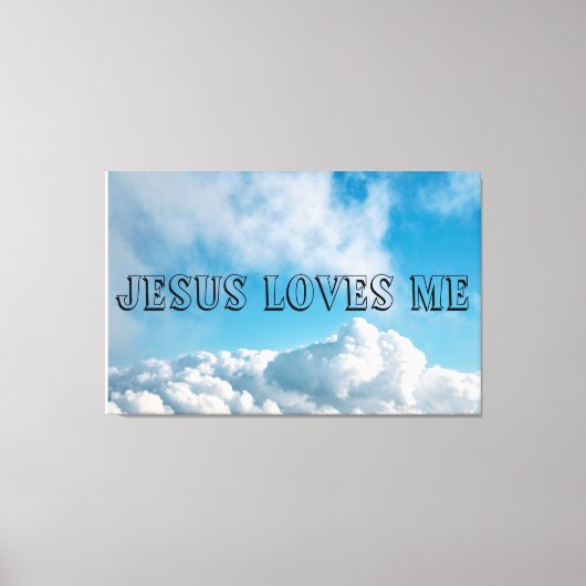 イエス キャンバスプリント (正面)