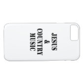 イエス・キリストおよびカントリーミュージック-電話箱 Case-Mate iPhoneケース (裏面(横))