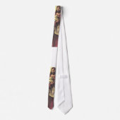 イエス・キリストおよび子ヒツジのタイ ネクタイ (裏面)