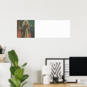 イエス・キリストが扉とノックに立つ ポスター (ホームオフィス)