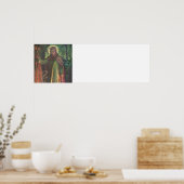 イエス・キリストが扉とノックに立つ ポスター (キッチン)