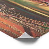 イエス・キリストが扉とノックに立つ ポスター (角)