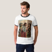 イエス・キリストが盲目の男を癒す Tシャツ (正面フル)