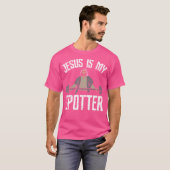 イエス・キリストが私の探求者である Tシャツ (正面フル)