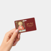 イエス・キリストが聖体拝領を制定 (SAU45; EMHCのための) バッジ (手持ち)