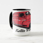 イエス・キリストとのRollin マグカップ (正面左)