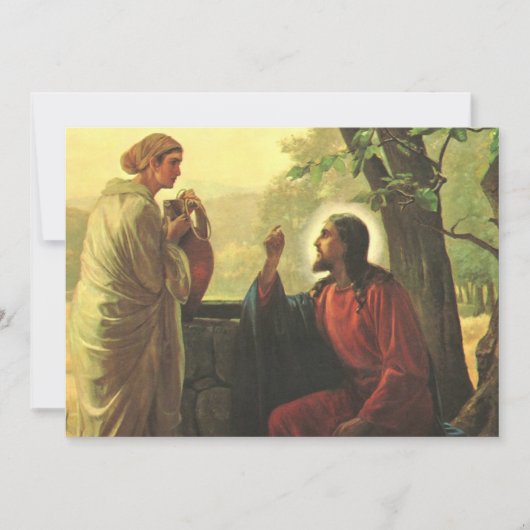 イエス・キリストとサマリアの女の井戸での出会い (正面)