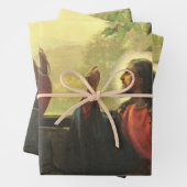 イエス・キリストと井戸にいる良きサマリア人 ラッピングペーパーシート (インサイチュ)