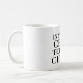 イエス・キリストと祈りの言葉は困る コーヒーマグカップ (左)