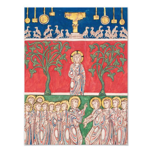 イエス・キリストと12使徒 フォトプリント            (正面)