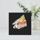 イエス・キリストに帰属する 宗教 神 信仰 祈り Gif 招待状 (スタンド正面)