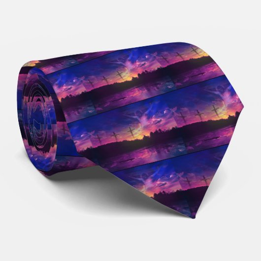 イエス・キリストのはりつけ ネクタイ (ロール)