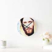 イエス・キリストのイメージ ラウンド壁時計 (ホーム)