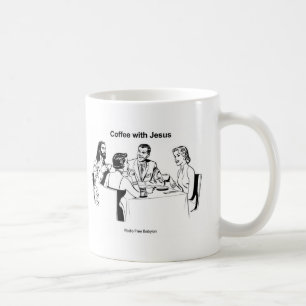 イエス・キリストのキャラクターのマグが付いているコーヒー コーヒーマグカップ