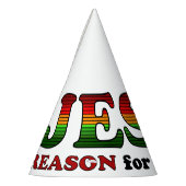 イエス・キリストのクリスマスツリー パーティーハット (左)