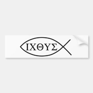 イエス・キリストのステッカー バンパーステッカー