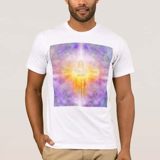 イエス・キリストのハート Tシャツ (正面)