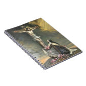 イエス・キリストのバラのはりつけのSt.テレーズ ノートブック (右側)