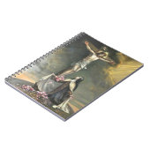 イエス・キリストのバラのはりつけのSt.テレーズ ノートブック (左側)